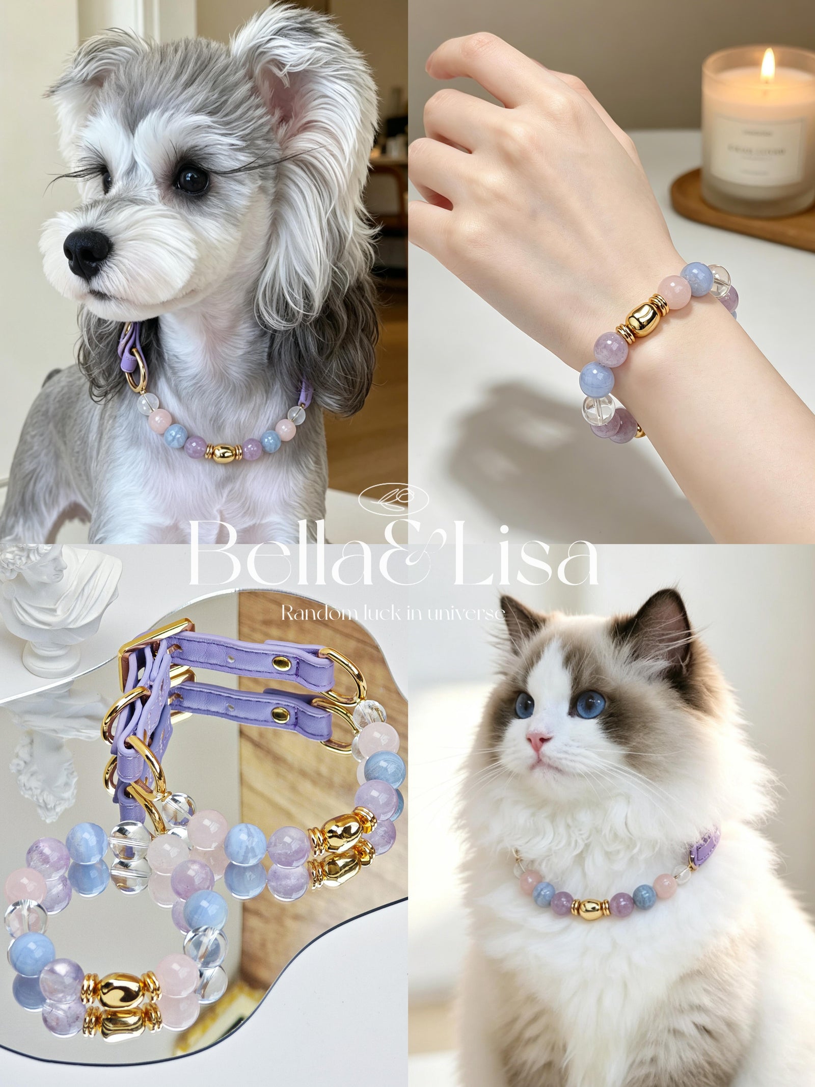 Companion Crystal Bracelet Set | Intuition & Growth