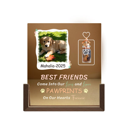 6inch Beechwood photo frame - no light + bottle